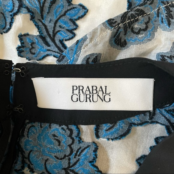 Prabal Gurung Floral Asymmetrical Tank - sz 2 - Picture 6 of 6